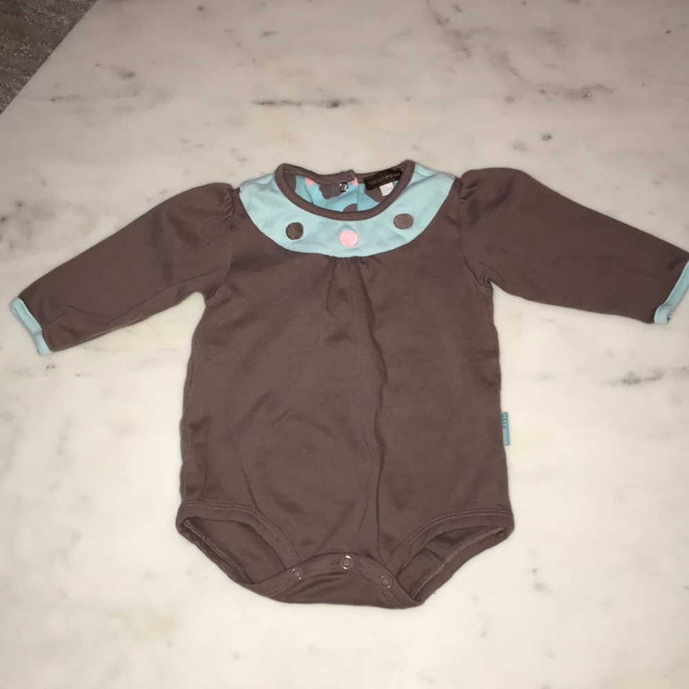 Rabbit Moon Long sleeve bodysuit 6-9 months